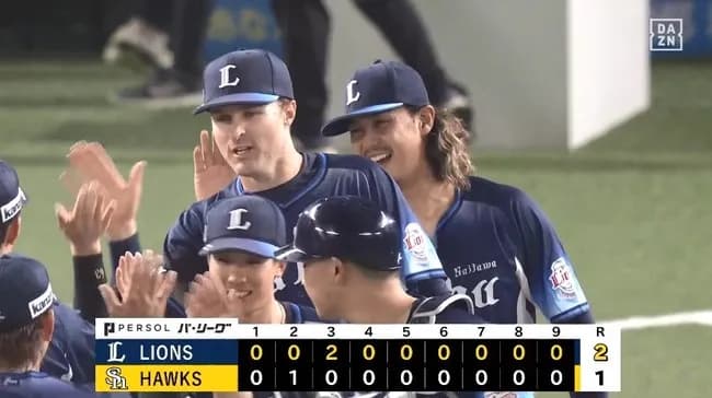 【ソフトバンク対西武11回戦】西武が逆転勝ちで今季初の6連勝！4カード連続勝ち越しで貯金最多5 首位オリックスと2差 髙橋光成2度目の完投でパ最多5勝目 西川V打