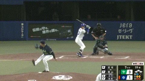 中日・板山、逆転満塁ホームランｗｗｗｗｗｗｗｗｗｗｗ