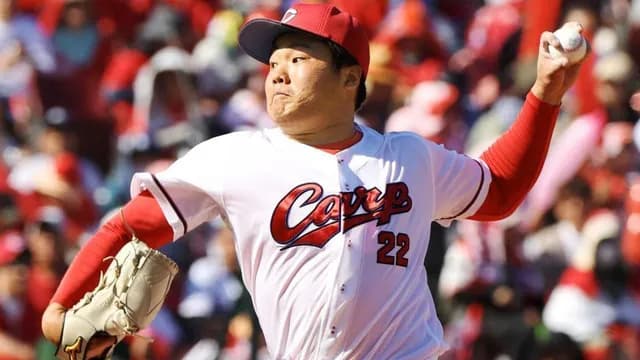 カープ高太一、12戦連続0封！防御率0.00 被打率.129 WHIP0.64