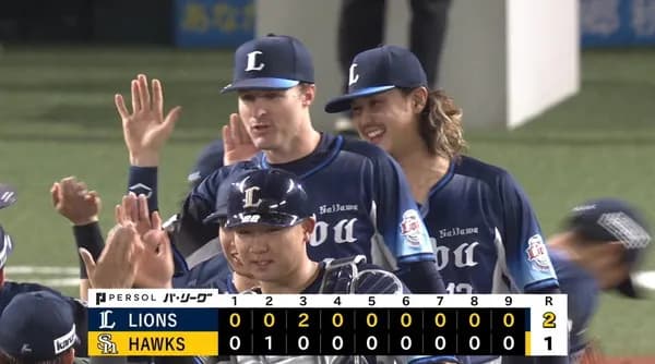 埼玉西武ライオンズ 2位 22勝17敗1分 勝率.564