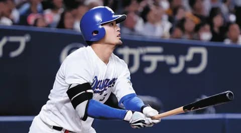 【中日】板山祐太郎「俺は5打数4安打2本塁打(追撃ソロ・逆転満塁)5打点だった」