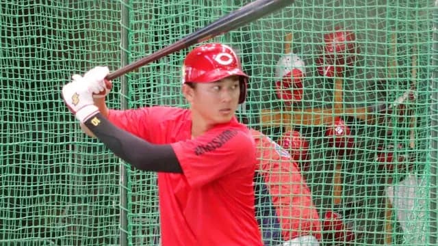カープ佐々木、1軍再昇格へ外野起用も視野「言われたところでできるように、いい準備をしていきたい」