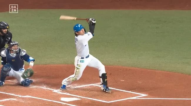 【日本ハム対西武8回戦】日本ハム・野村佑希、西武・佐藤爽から第６号２ランホームラン！！！！！！！！！！！！！！