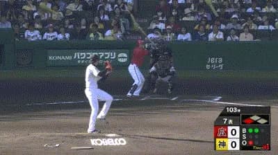 【阪神対広島8回戦】広島、7回表1アウト三塁から野間のタイムリーで先制！！！！！！！