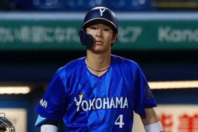 度会隆輝　打率.328（2位） 3本 13打点 OPS.805