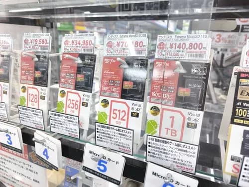 【悲報】microSDカードさん、価格がガチで逝ってしまうｗｗｗｗｗｗｗｗｗｗ