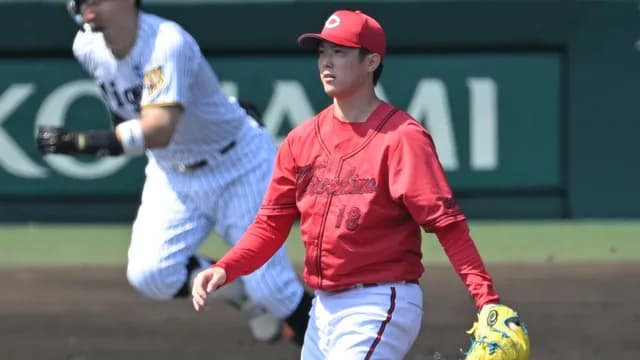 カープ新井監督、森下×持丸バッテリー(3盗塁)に改善求める「みんなスタート切った瞬間セーフ」【監督談話/反省会】