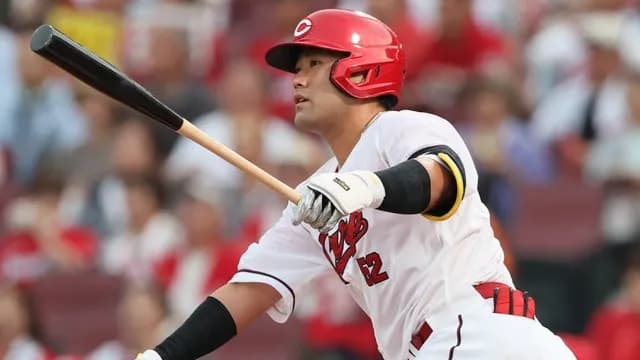 カープ末包昇大、2号ホームラン！特大弾で復調の予兆あり！！