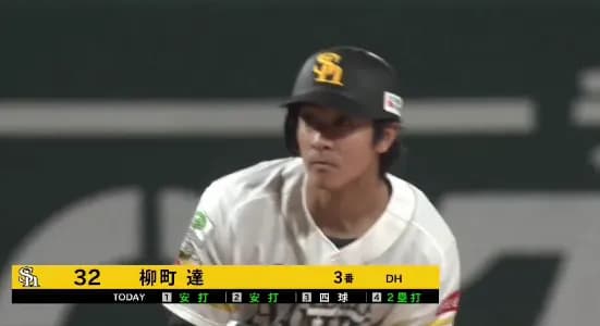 柳町達が2軍戦で3試合連続猛打賞　打率.667　