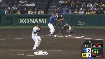【阪神対中日11回戦】中日、初回1アウト二塁から板山のタイムリーで先制！！！！！！！！！！！！