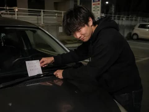 【恐怖】25歳男性、20代女性の車ワイパーにとんでもないメモを挟んでしまう