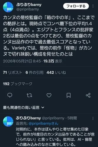 【悲報】千鳥・大悟さん、調子に乗って映画に出演した結果ｗｗｗｗｗｗｗｗｗｗ