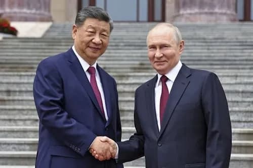 【悲報】習近平さんとプーチンさん、日本を名指しで再軍備批判してしまう・・・・・・・・・