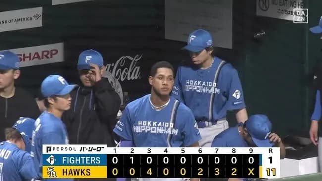日ハム、対SB防御率8.53　　0勝7敗