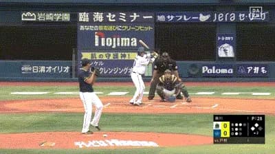【DeNA対ヤクルト10回戦】DeNA、２回裏２アウト二三塁から戸柱の犠牲フライで１点先制！！！！！！！！！！