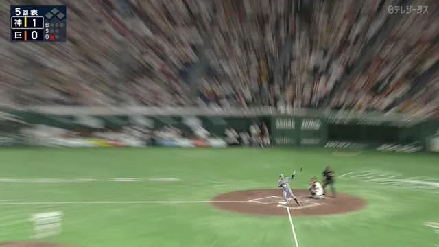 阪神・梅野、3年ぶりのどでかいアーチきたあああああ