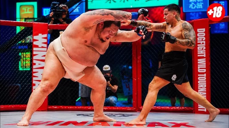 【動画】元小結・千代大龍さん、スペインで無敗ボクサーを豪快に投げ飛ばしてしまうｗｗｗｗｗｗｗｗｗｗ