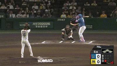 【阪神対日本ハム1回戦】日本ハム・レイエス、阪神・西から第9号先制ソロホームラン！！！！！！！！！！！！！！！