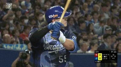 【中日対楽天1回戦】中日・細川成也、楽天・荘司から第6号先制ソロホームラン！！！！！！！！！！！！！