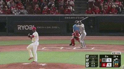 【広島対ロッテ1回戦】広島の守備…