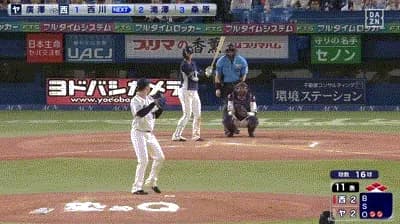 【ヤクルト対西武2回戦】ヤクルト・廣澤、延長11回表に自身が招いた無死満塁のピンチを無失点で切り抜ける！！！！！！！！！！！！