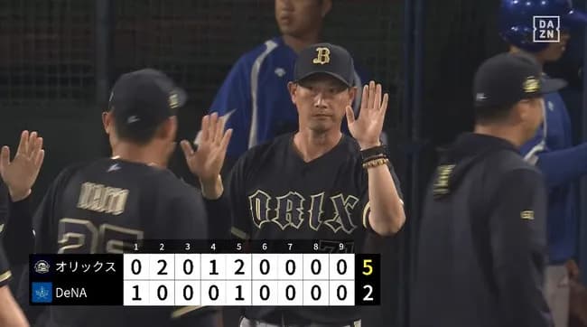 【DeNA対オリックス2回戦】オリックスが連勝でDeNA戦勝ち越し　若月健矢が3打点の躍動　曽谷龍平が5回2失点、継投も決まる