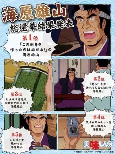 【爆笑】海原雄山さん「の、飲み物…それと食い物も…」←あげたいものｗｗｗｗｗｗｗｗｗｗ