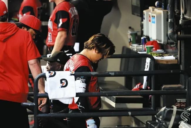 「本塁打、新人王争いが…」 村上宗隆、負傷者リスト入り、復帰まで４～６週間か… 他球団ファンも悲痛 「カブスファンだけど聞きたくなかった」