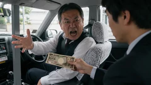 ワイ「大きいのですみません」タクシー運転手「細かいの無いの？困るんだよね」