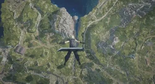 【爆笑】FF7最終作、クラウドさんがバスターソード尻につけてスカイダイビングｗｗｗｗｗｗｗｗｗｗ