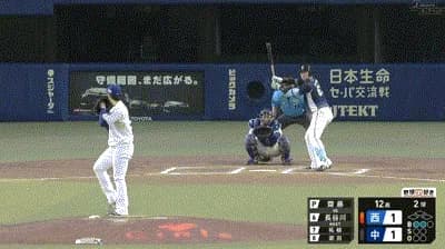 【中日対西武3回戦】西武・長谷川信哉、延長１２回表に第８号勝ち越しソロホームラン！！！！！！！！！！！！！！！！