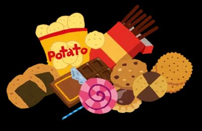 子供の友達がお菓子を持ってきてと言う