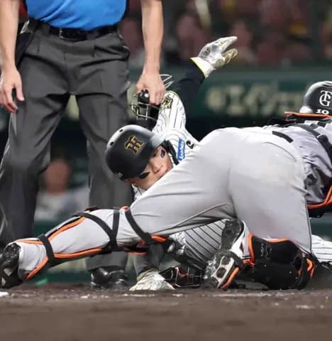 阪神・森下　甲斐くぐった！判定覆す神業生還「本当に必死だった」　対巨人戦早くも１０勝目