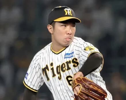 阪神・石井がブルペン投球。既に複数回目で順調な回復たどる