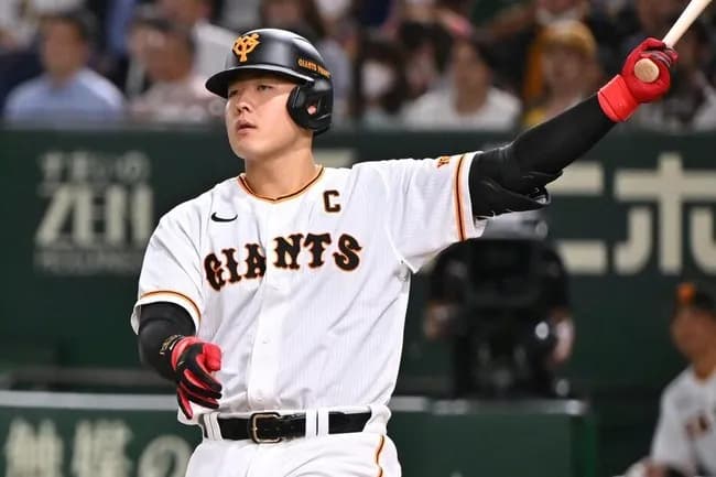【朗報】巨人岡本の150キロ以上速球打率、めっちゃ高いとMLB関係者にバレ始めるw w w w w w w w w w