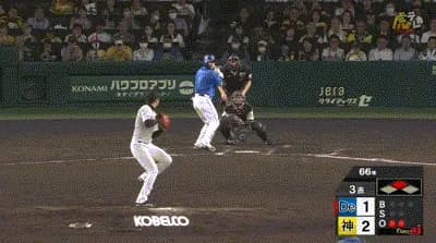 【セCSFinal2回戦】DeNA、３回表２アウト二塁から佐野のタイムリーツーベースで同点に追いつく！！！！！！！！！！！！！