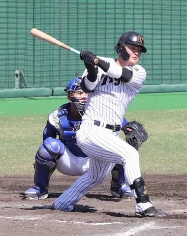 阪神　前川右京が連日のアピール成功「継続してやっていきたい」　現役引退表明の原口文仁も2試合連続安打