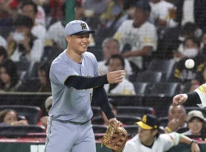 【6回表】森下翔太、ショートゴロの間に同点に追いつく泥臭い一打！！！