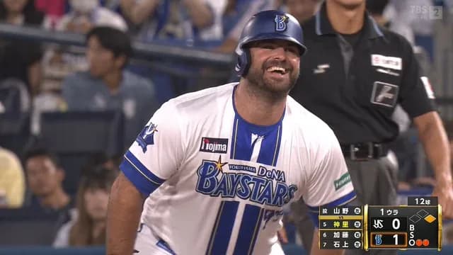 DeNA・ビシエド、足を痛めて途中交代…　初のCS出場に黄信号か