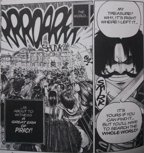 【悲報】英語版ワンピース、ロジャーの処刑のセリフがあまりにもダサすぎるｗｗｗｗｗ