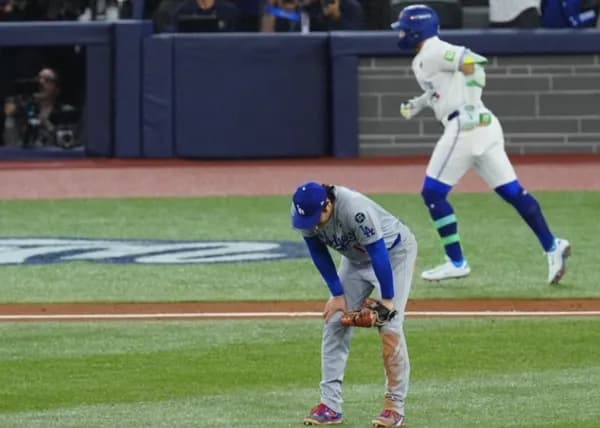 大谷翔平がマウンド上で膝に両手をつく...3ラン被弾で無念の3回途中KO