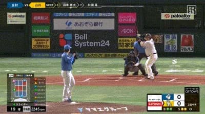 【ソフトバンク対日本ハム13回戦】ソフトバンク・山川、日本ハム・金村から第12号先制ソロホームラン！！！！！！！！！！！！！！！
