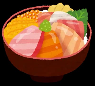 丼ものを女体擬人化したらメインヒロインは海鮮丼だよな