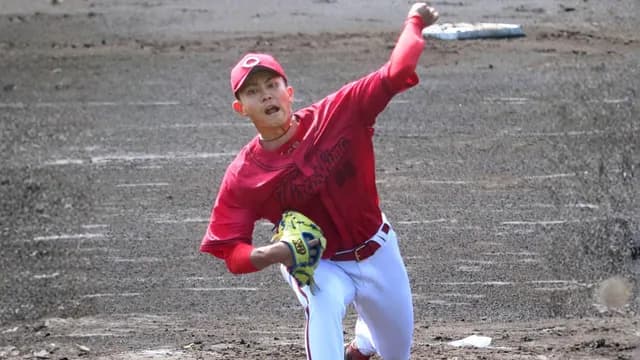 カープ辻大雅、Pリーグで6.1回を7奪三振2失点！←早くも先発への適応を見せる！