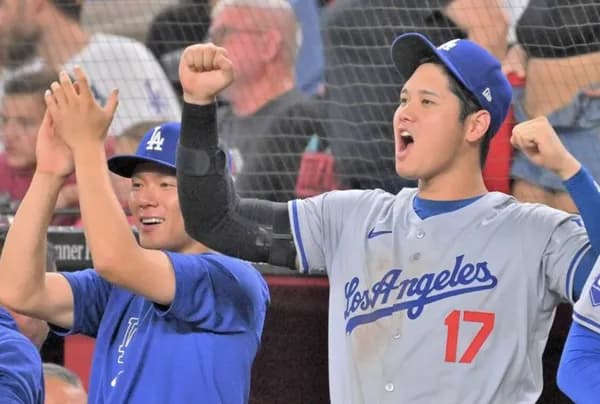 ドジャース4年連続の地区優勝！大谷翔平キャリアハイ54号で花添える！山本由伸が6回7K無失点の快投で12勝目