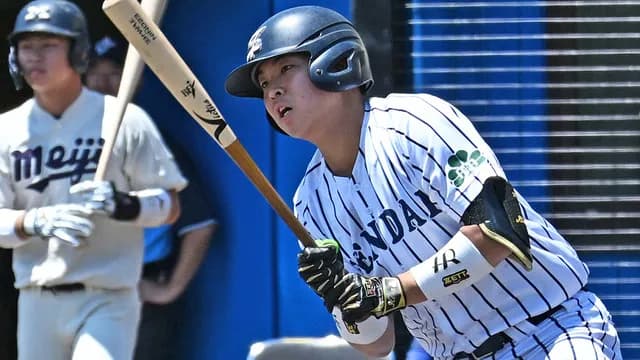 カープドラ1平川蓮！187cmのスイッチヒッター！立石正広を外し2度目の重複も新井監督がクジを引き当てる！【ドラフト会議2025】