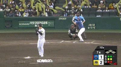 【阪神対中日25回戦】阪神・及川、NPB新記録18試合連続ホールド！！！！！！！！！！