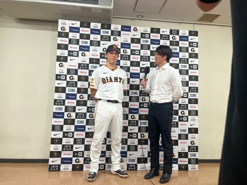 今日は小林誠司が試合後インタビュー