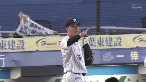 ロッテ田中晴也(20) 6試合 36.0回 3勝3敗 防2.25 奪三振率9.00 K/BB4.00 WHIP1.00