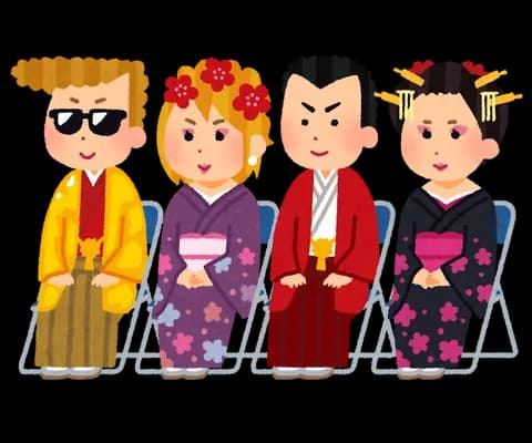 【朗報】淫夢語録だけで成人式に参加できることが判明！